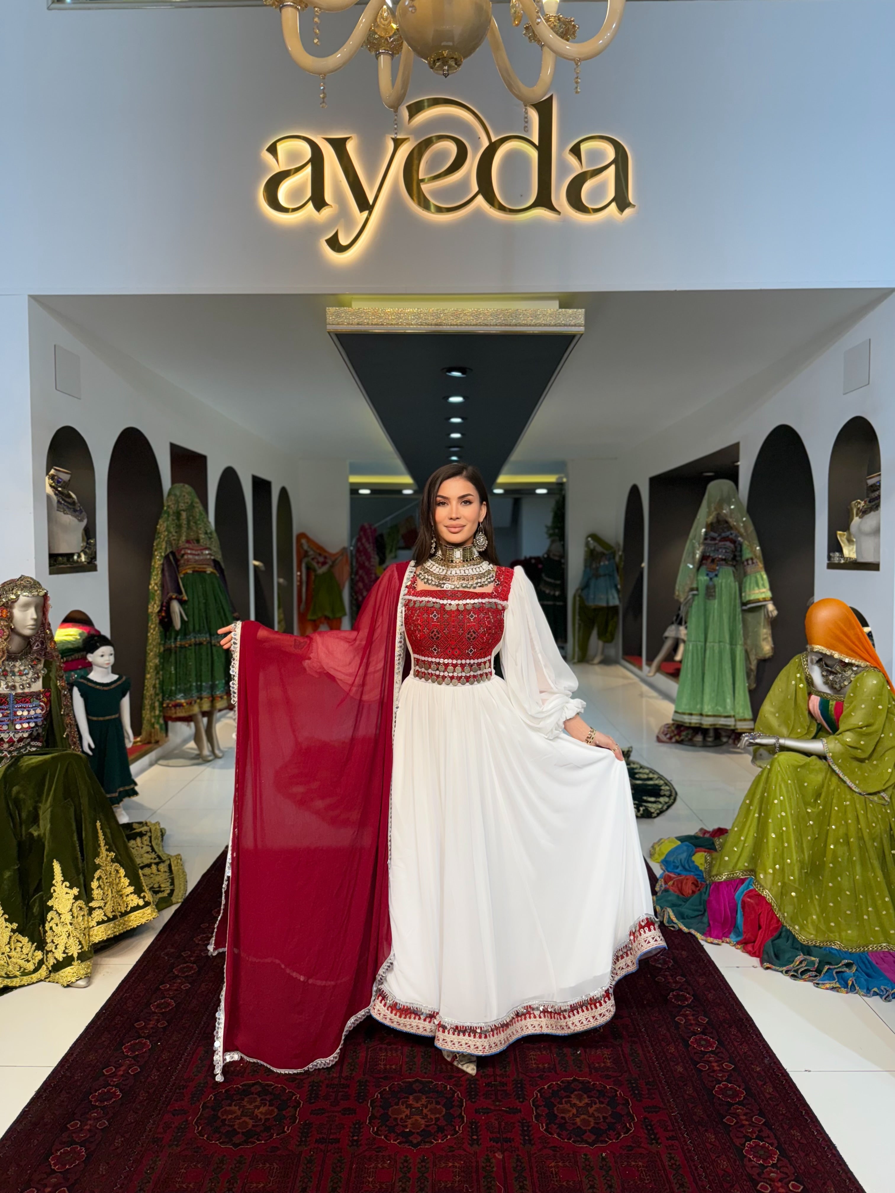 Pomegranate Gala Gown