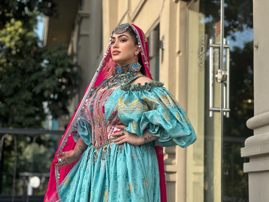 Turquoise Gown