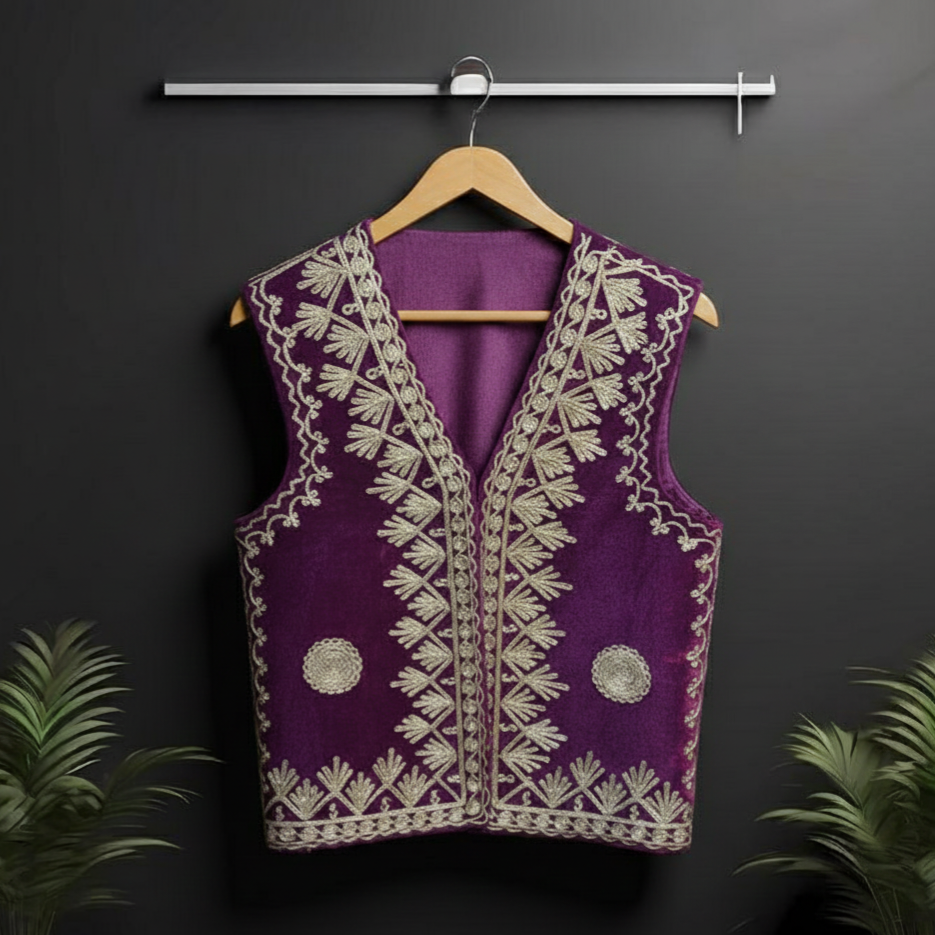 Luxe Purple Velvet