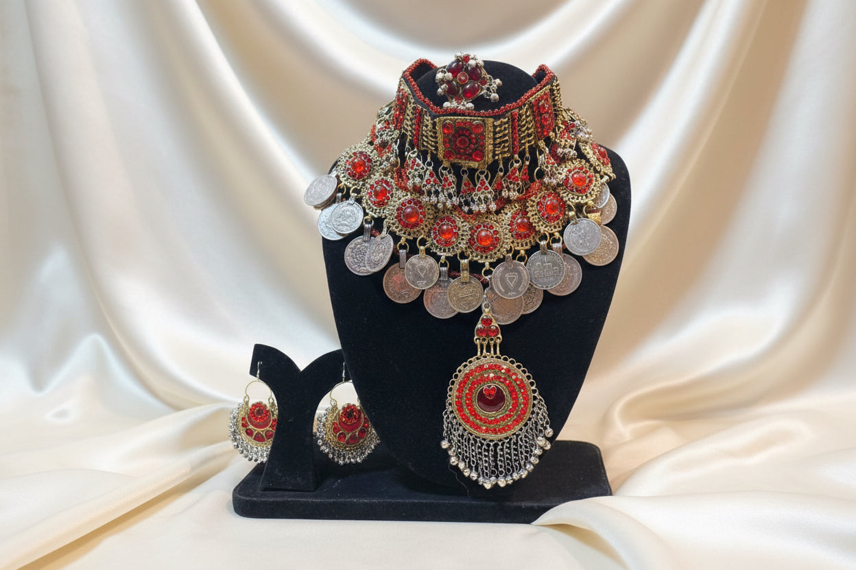 Sultana’s Silver-Mist Set