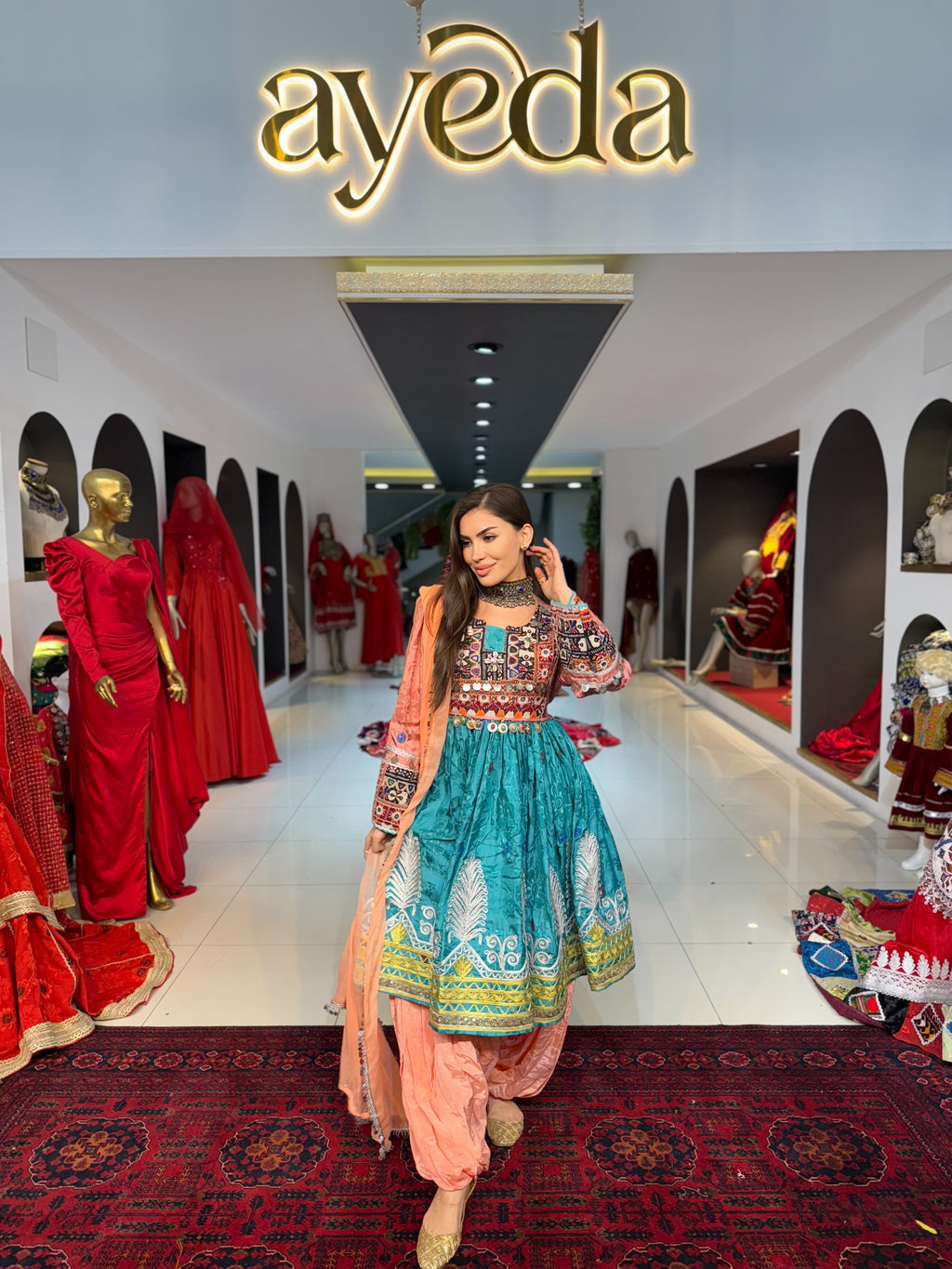 Playful Afghan Kuchi fashion
