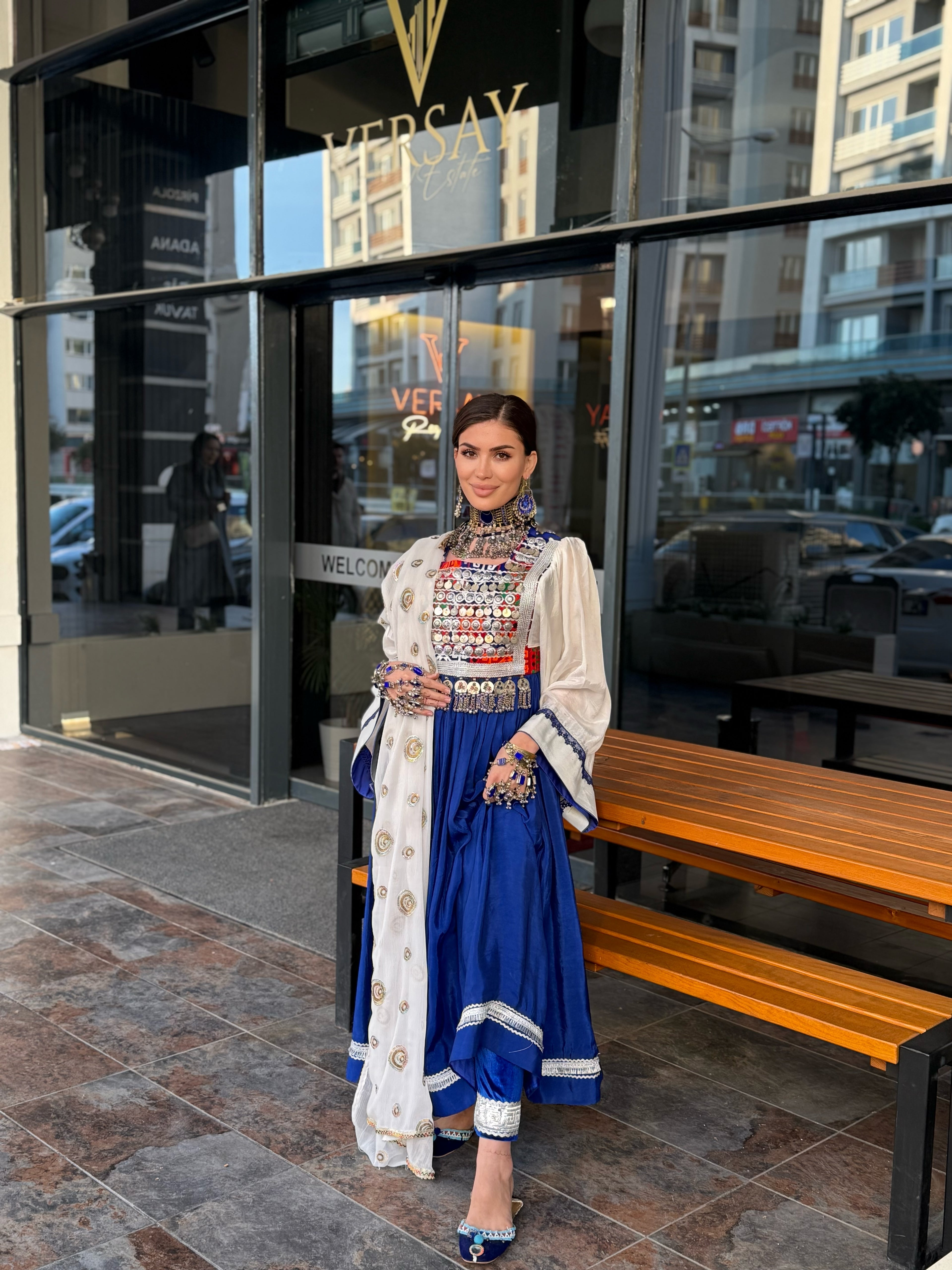 Sapphire Sultana Tunic
