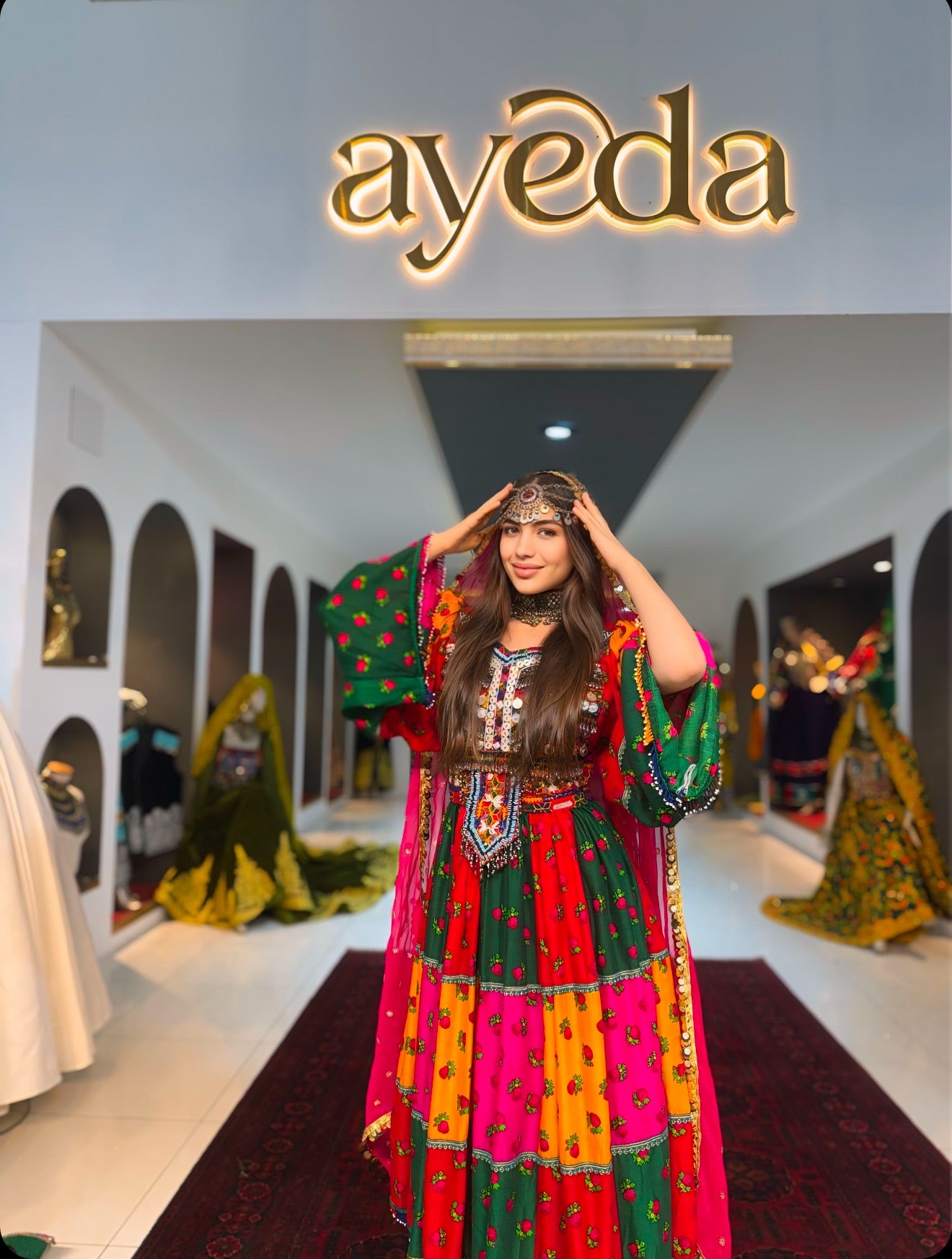 Gul-Dasta Gala Gown
