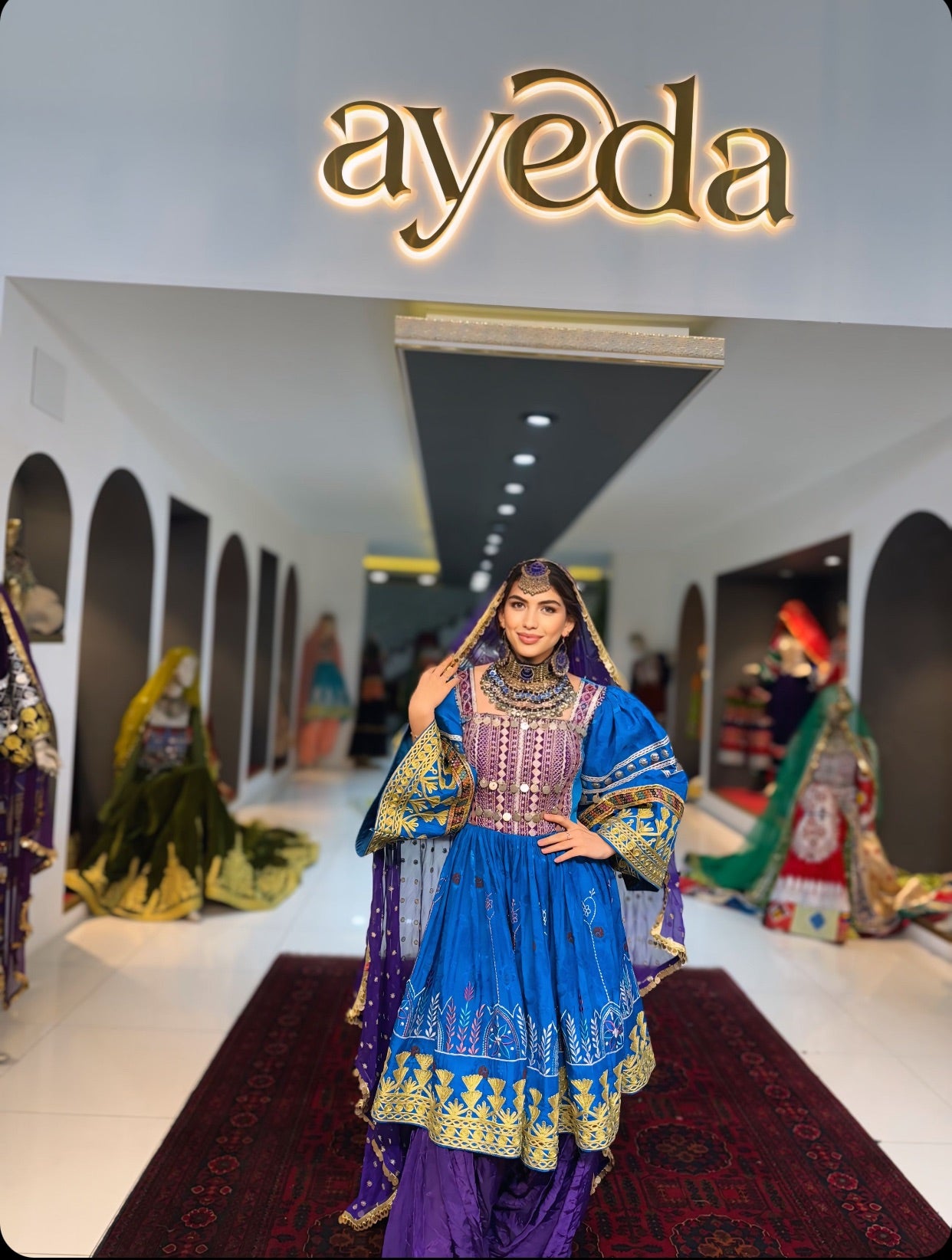 Sapphire Sultana Set