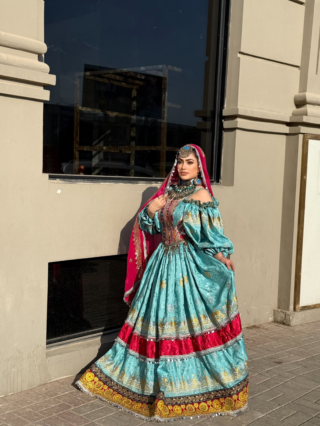 Turquoise Gown