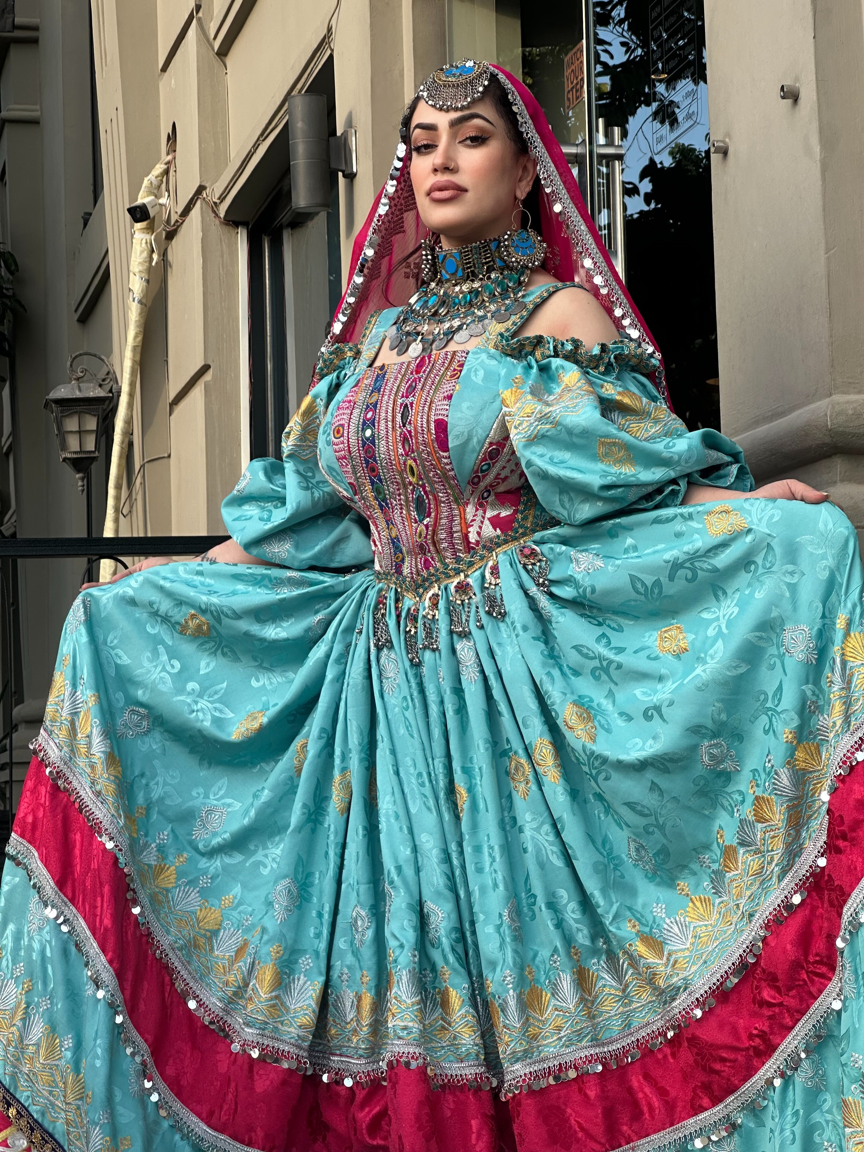 Turquoise Gown