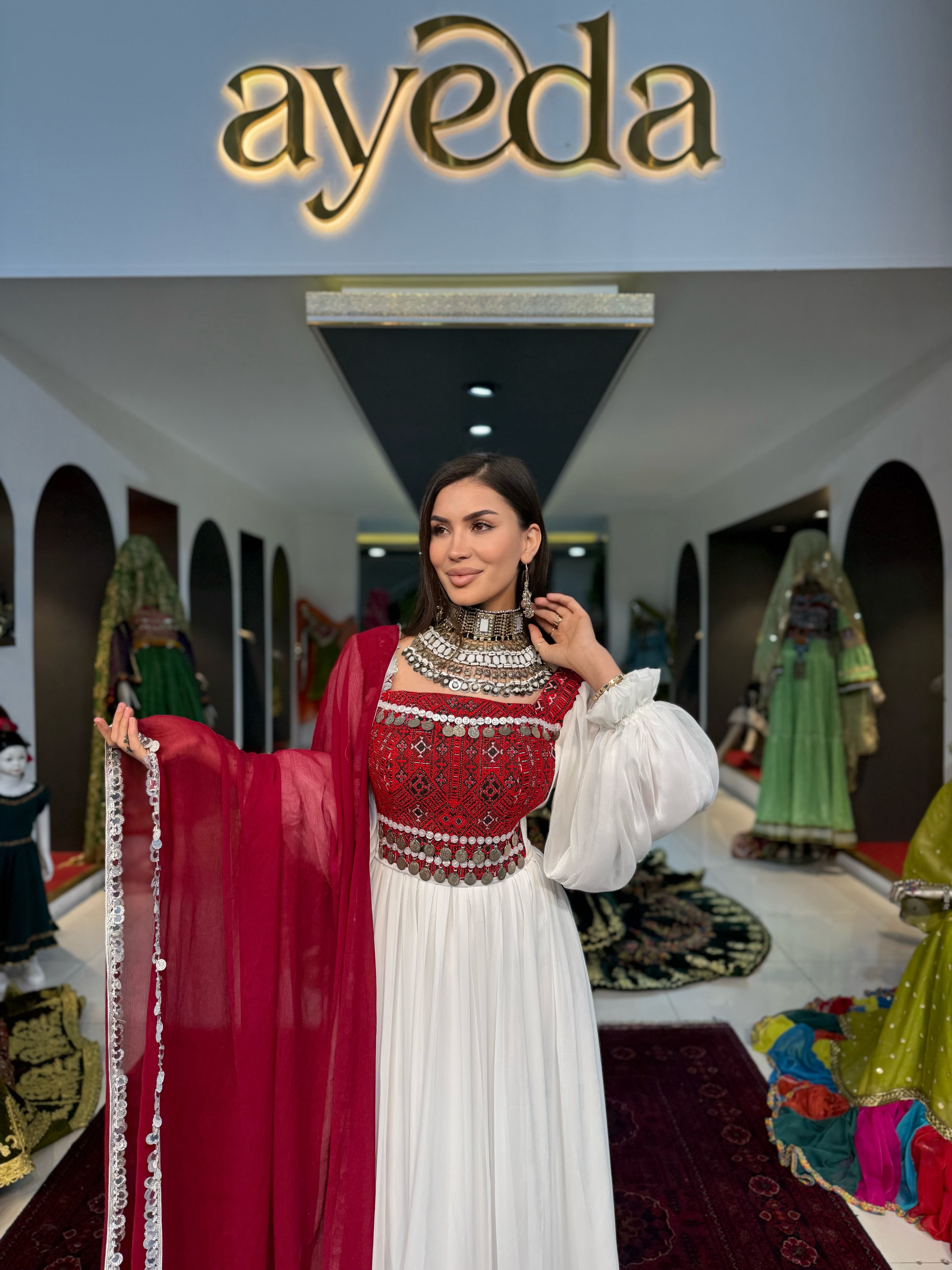 Pomegranate Gala Gown