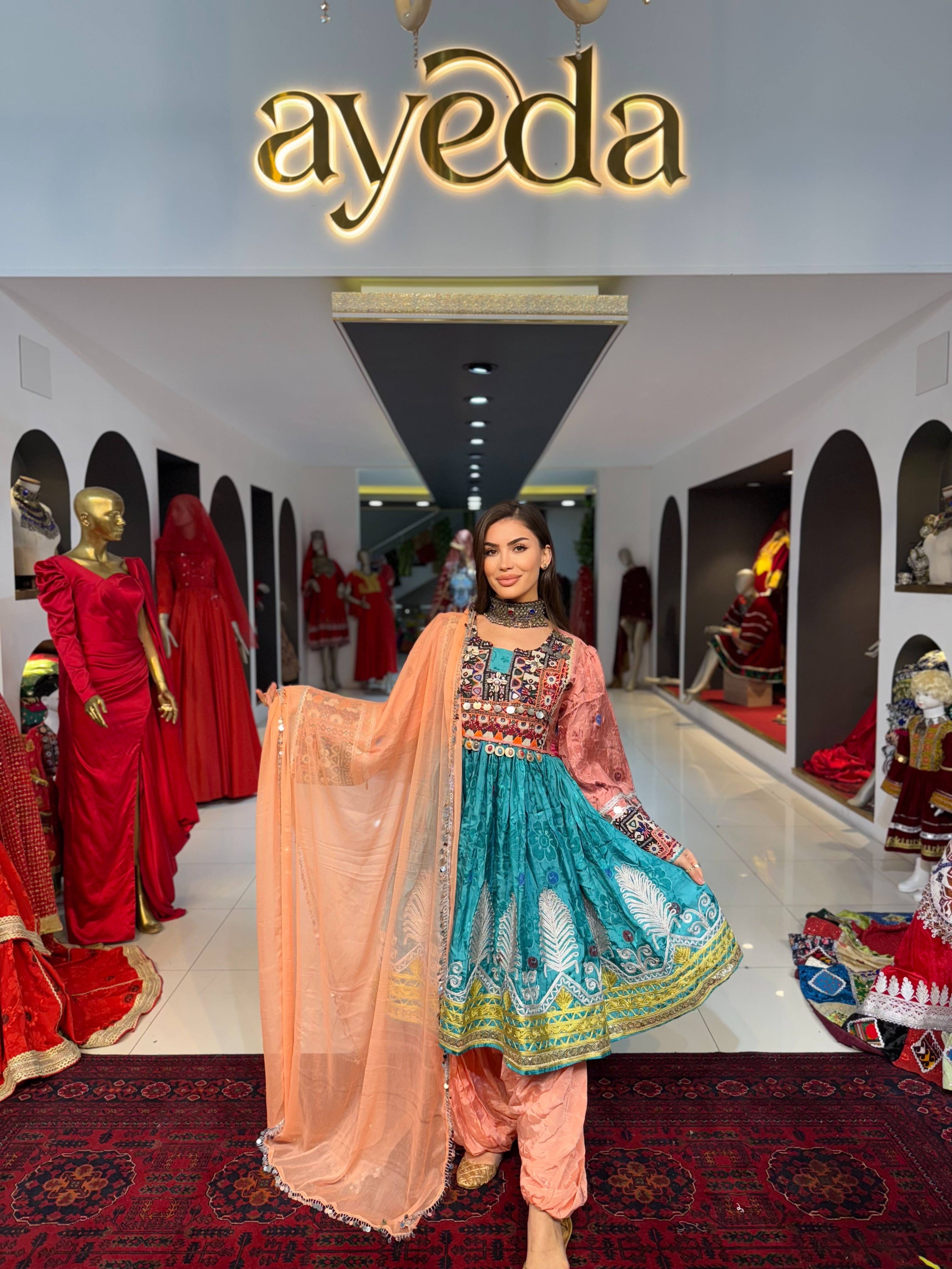 Playful Afghan Kuchi fashion