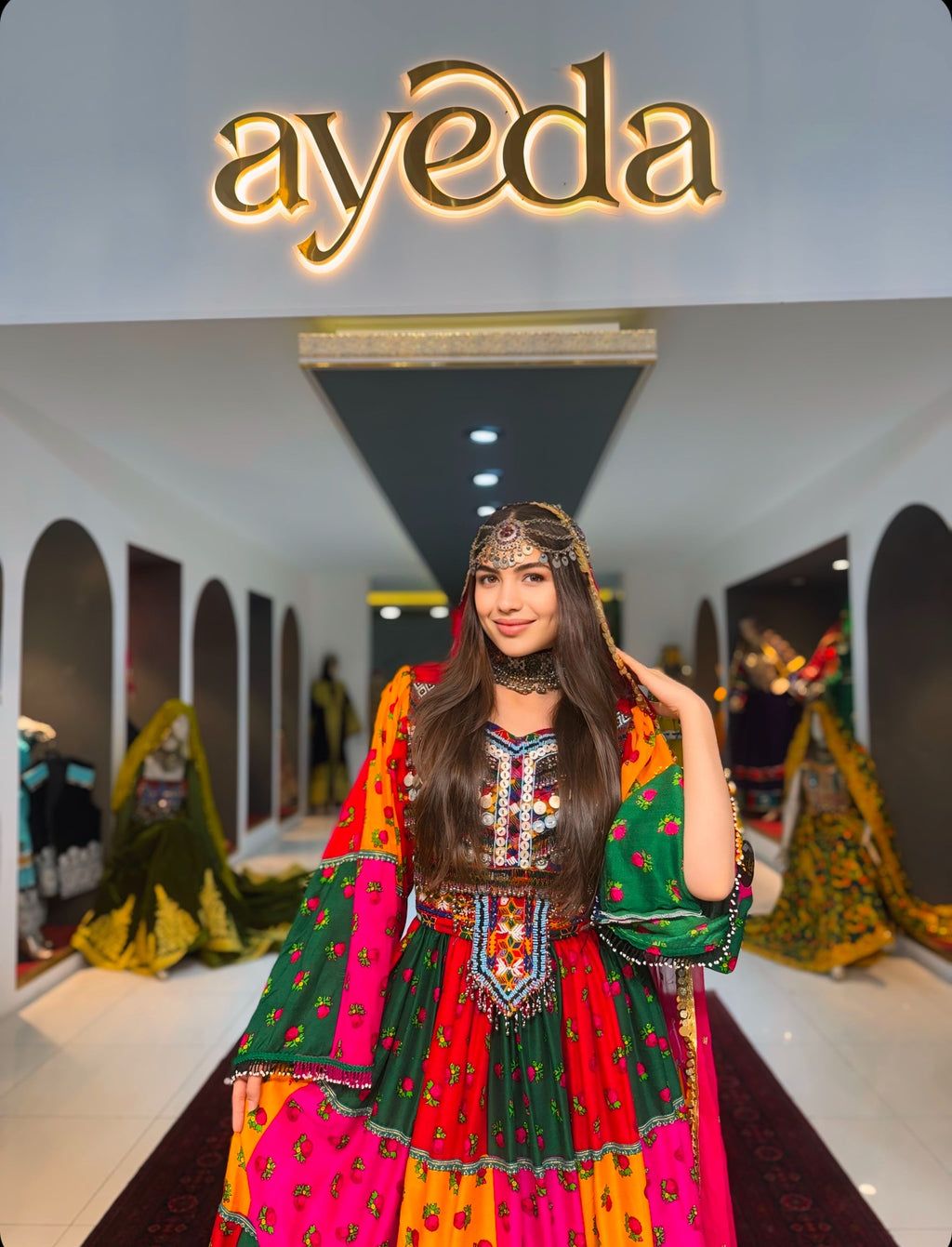 Gul-Dasta Gala Gown