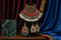 Royal Sapphire Afghan Kuchi Statement Set