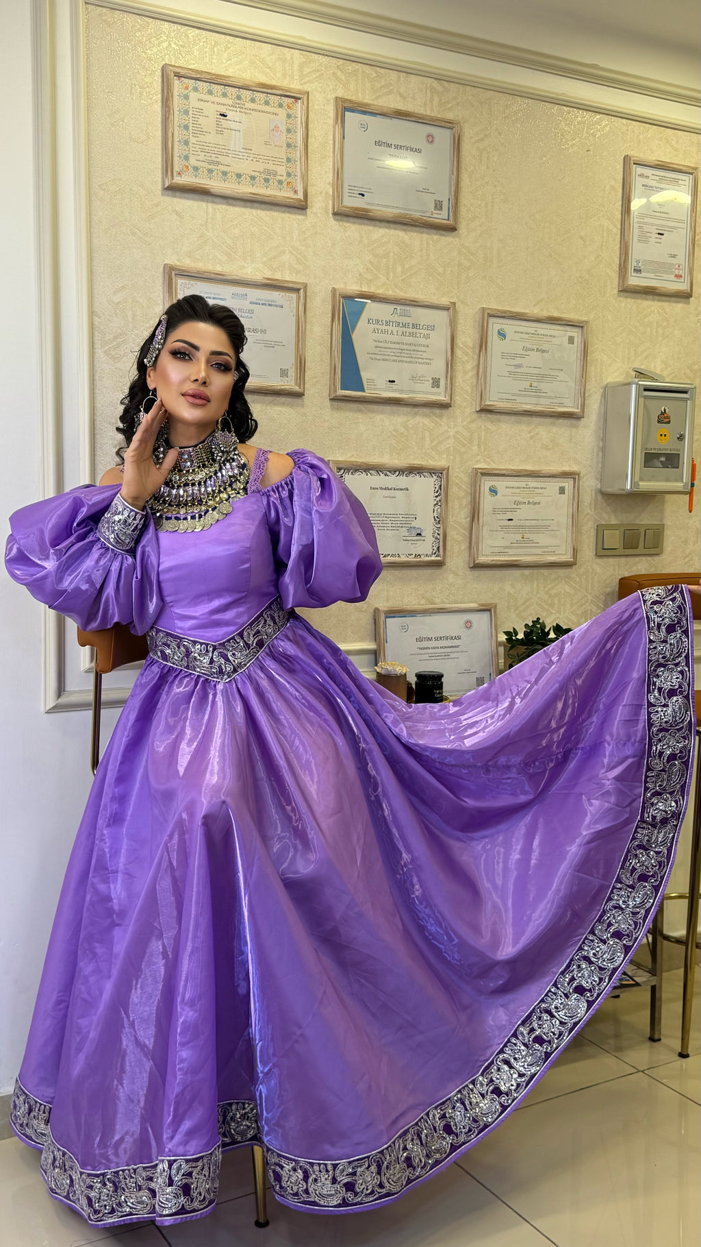 Parwana Petal Dress