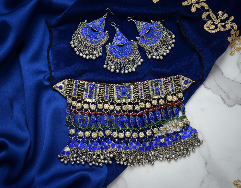 Nomadic Azure & Gold Set