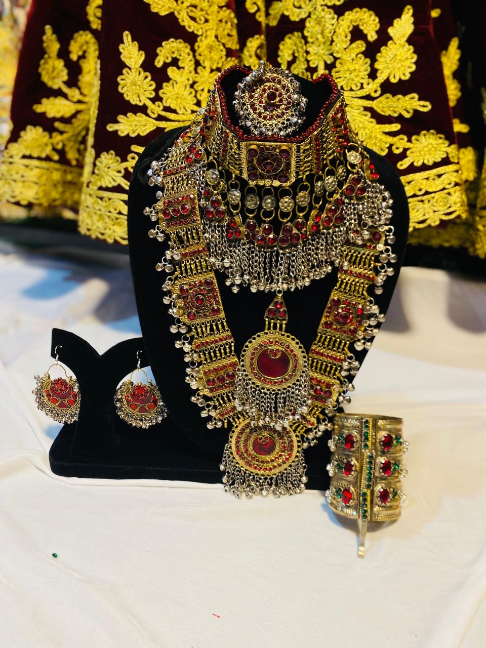 Full Afghan Kuchi Bridal Jewelry Set
