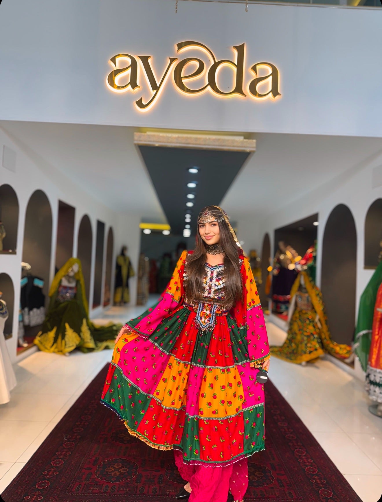 Gul-Dasta Gala Gown
