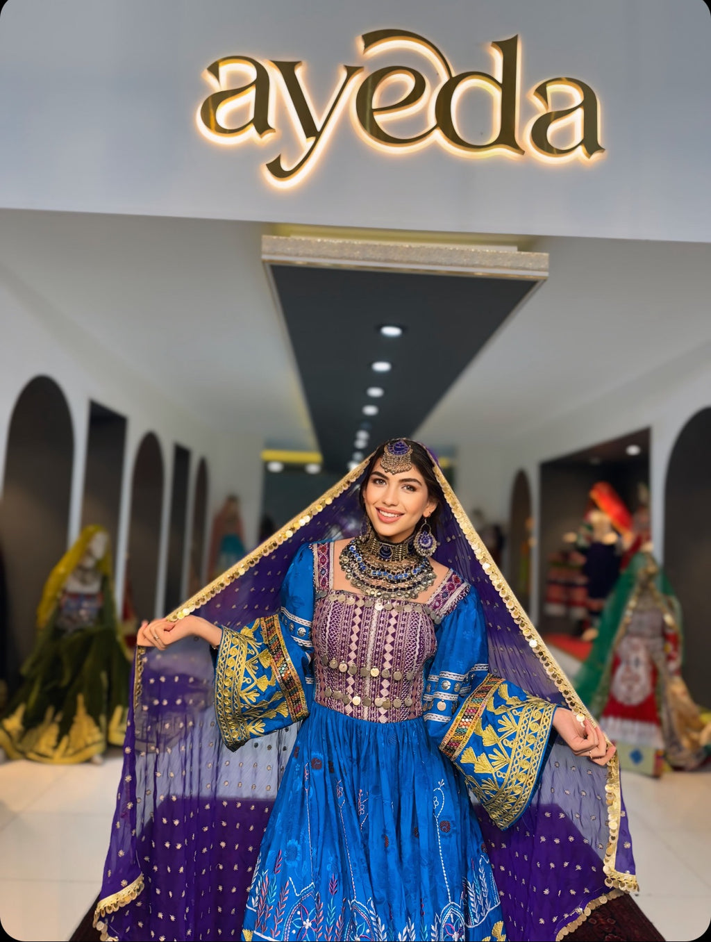 Sapphire Sultana Set