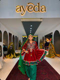 The Pomegranate Pari Gown