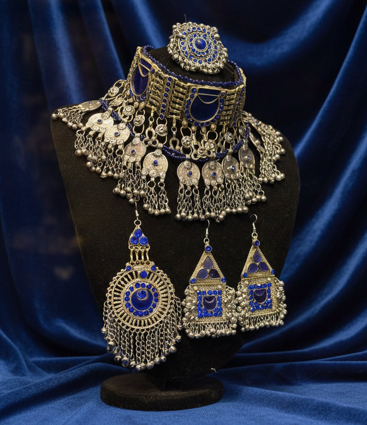 Sultana’s Mosaic Choker & Earring Set