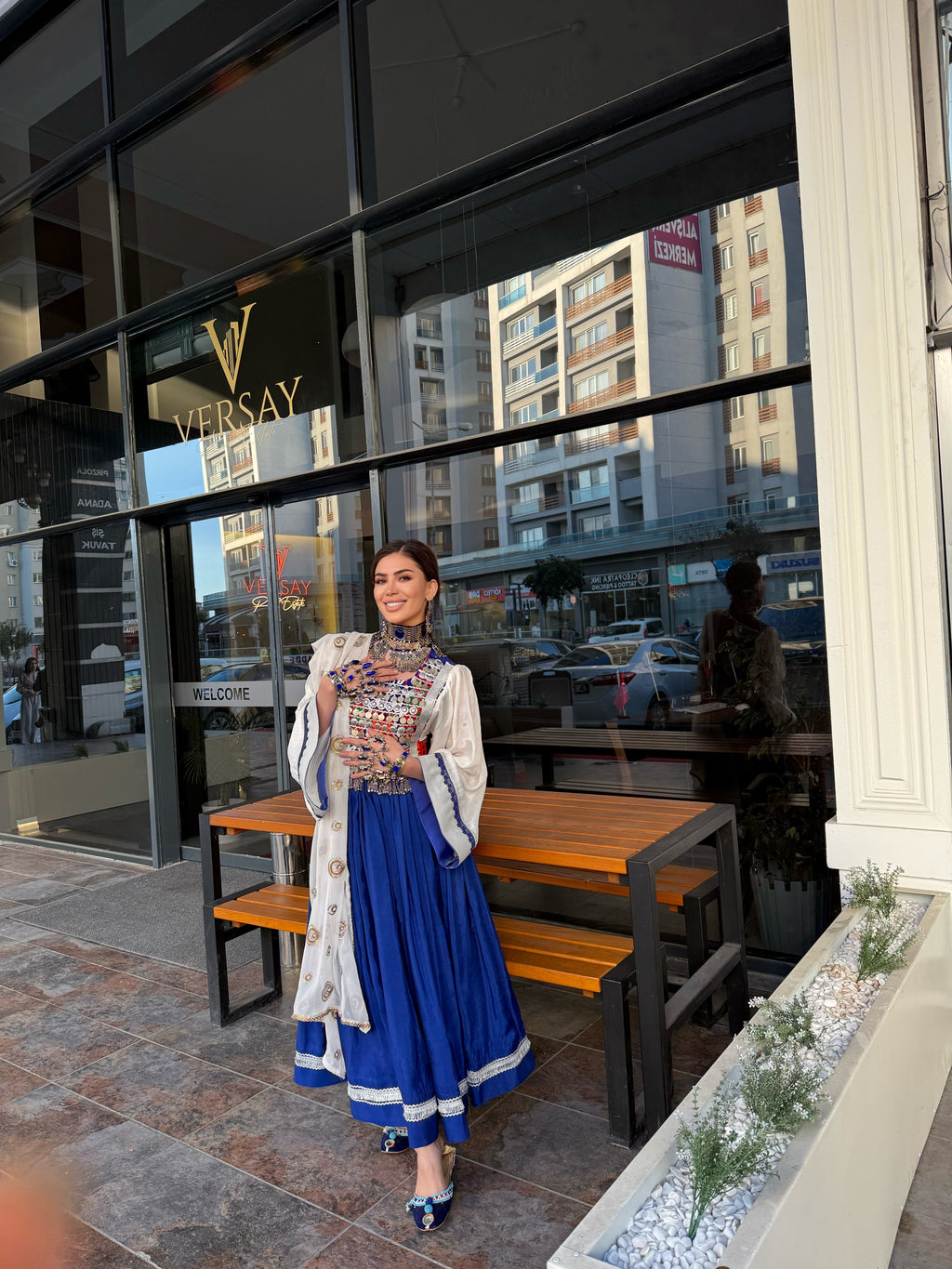 Sapphire Sultana Tunic
