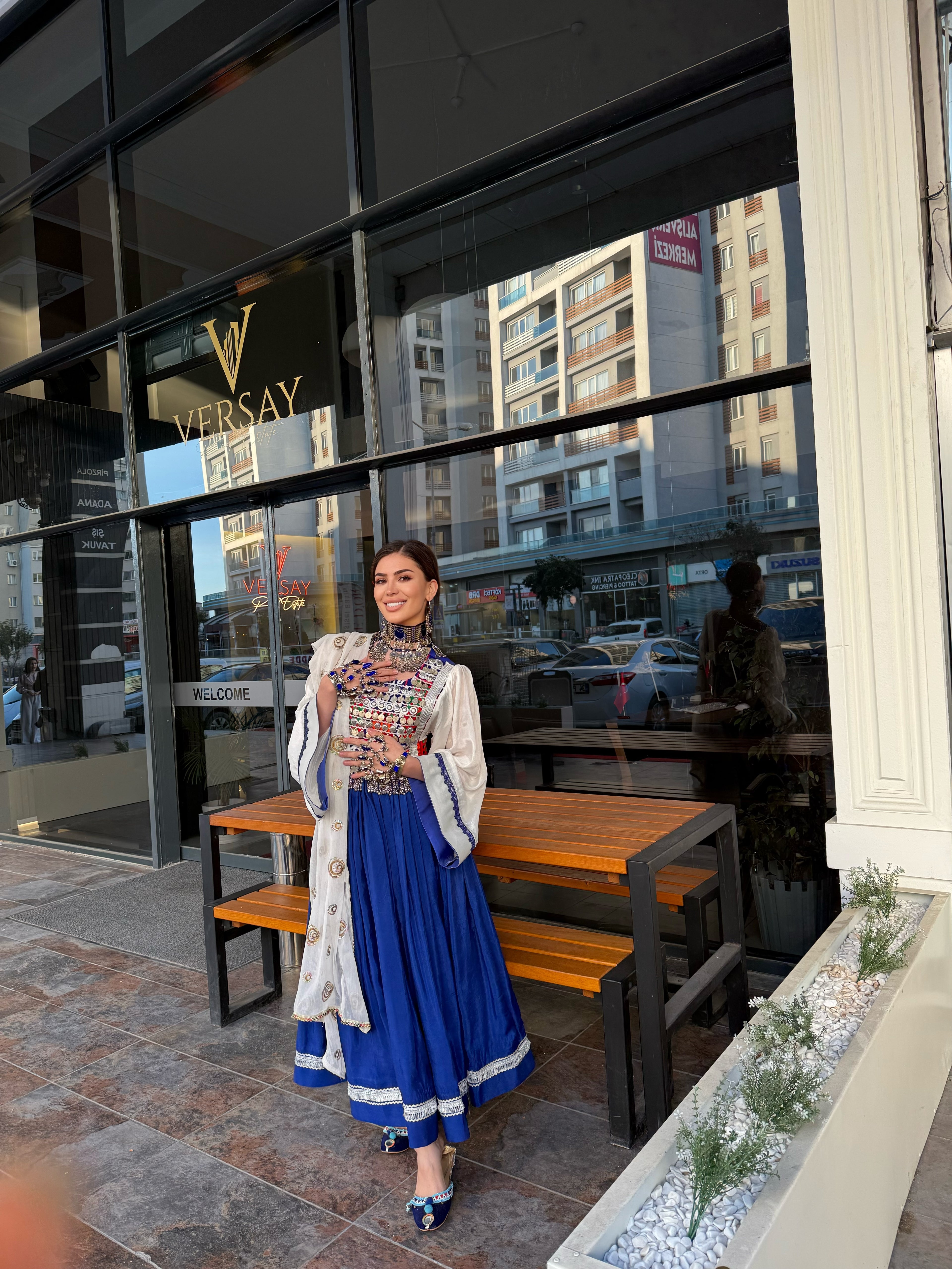 Sapphire Sultana Tunic