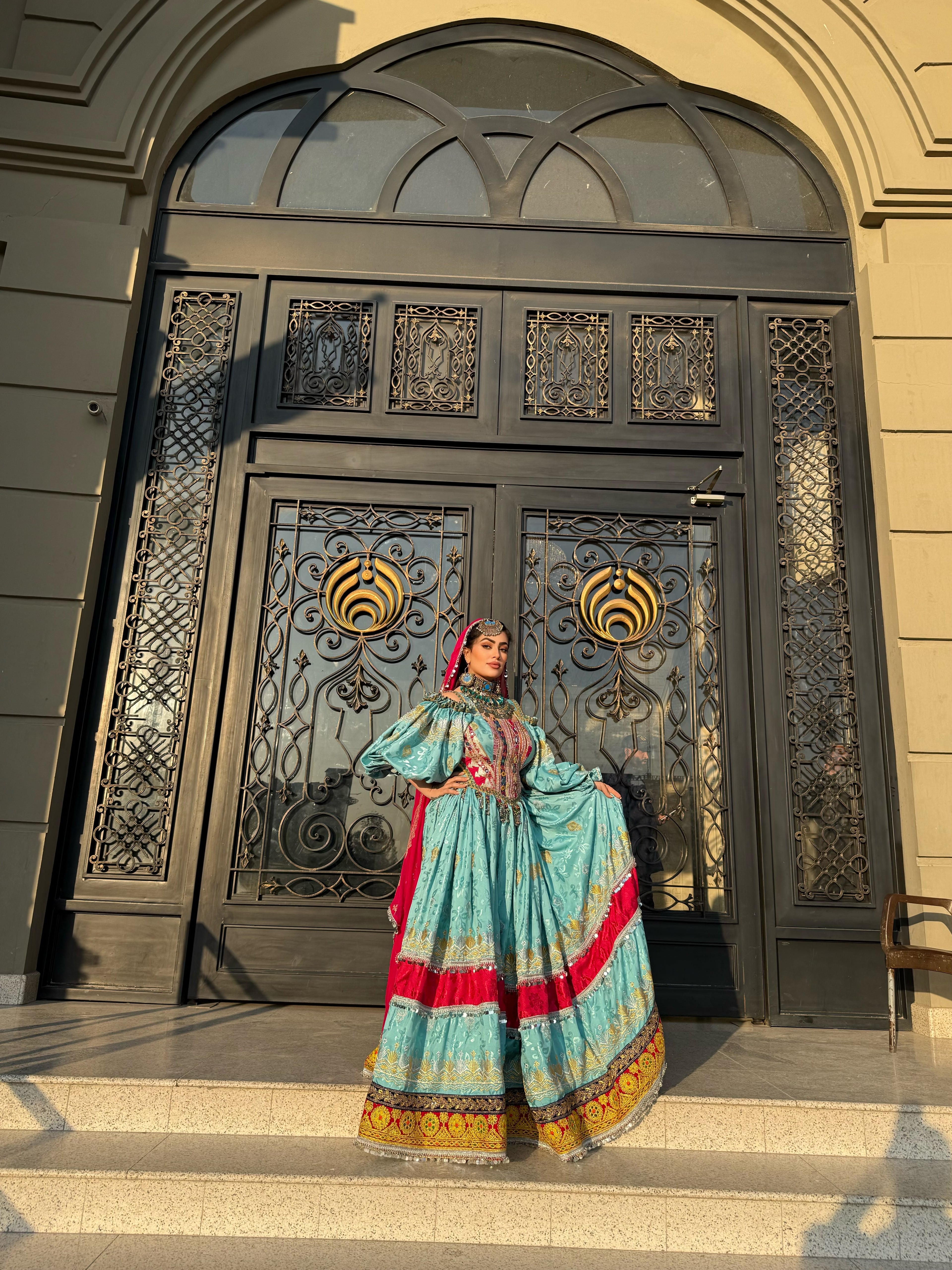 Turquoise Gown