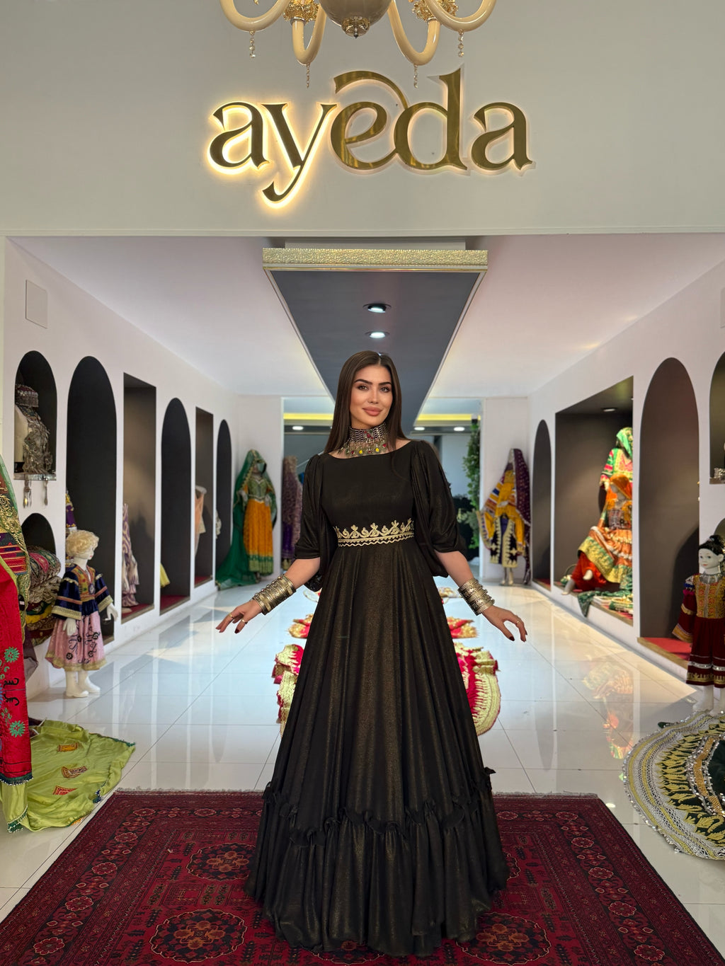 Midnight Malika Dress
