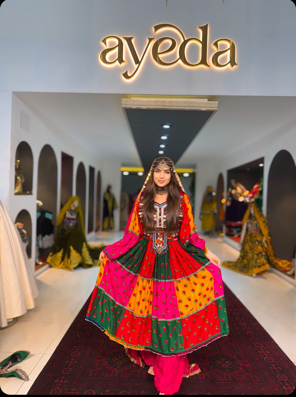 Gul-Dasta Gala Gown