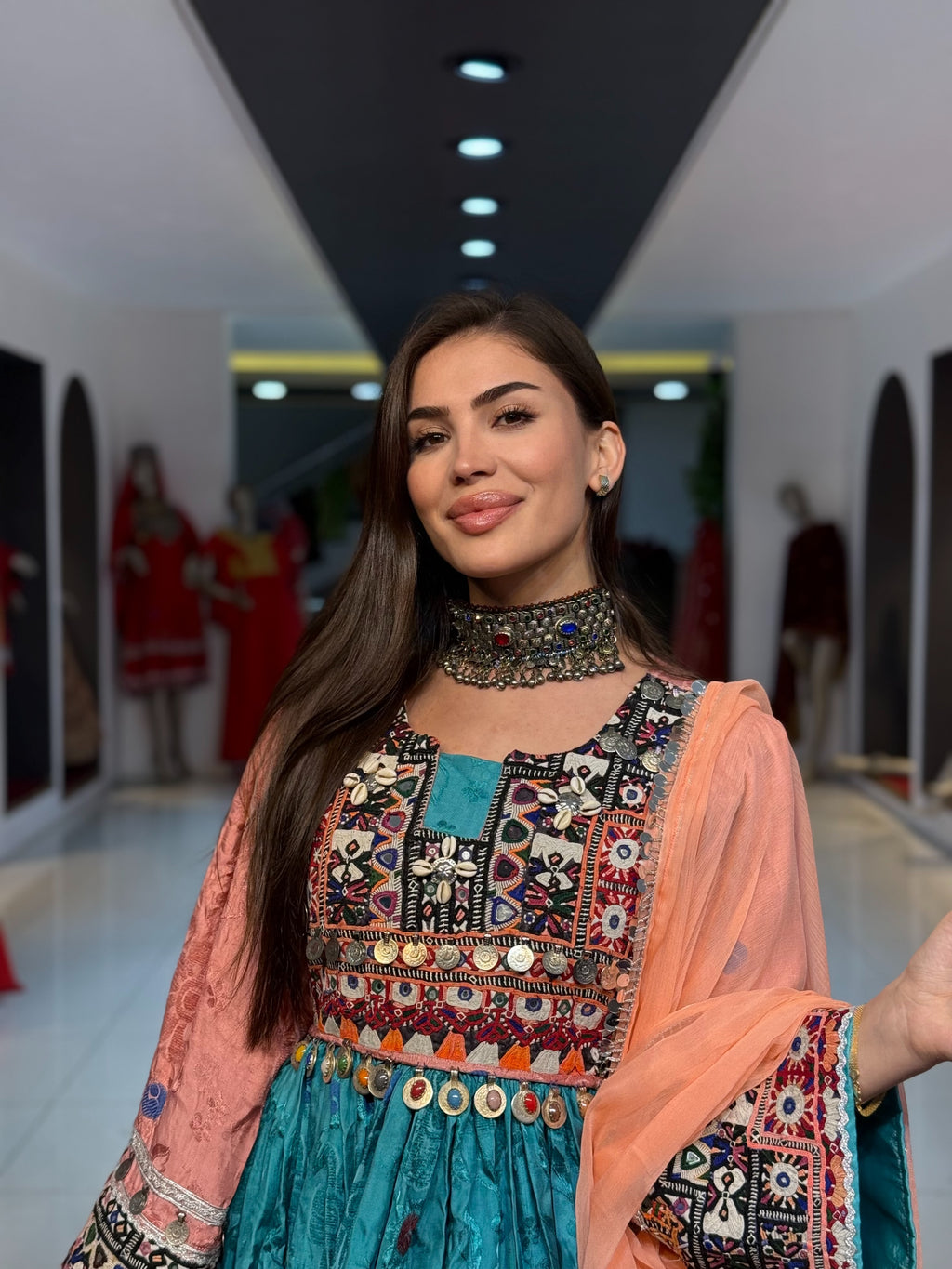 Playful Afghan Kuchi fashion