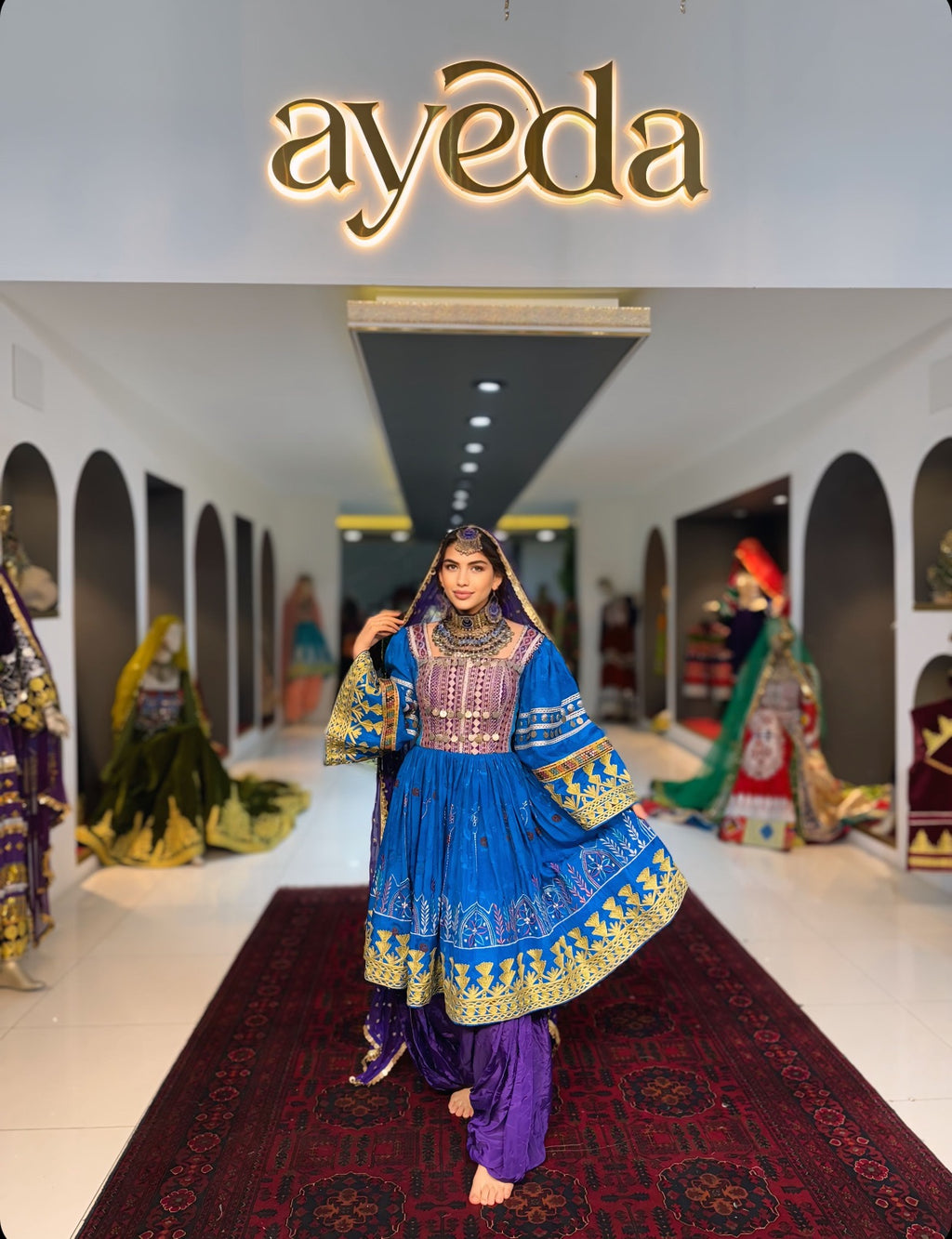 Sapphire Sultana Set