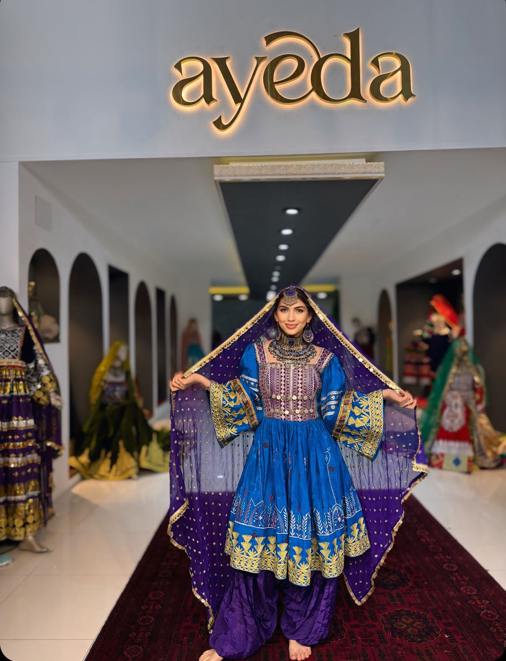 Sapphire Sultana Set