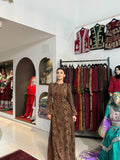Autumn Silk Dress