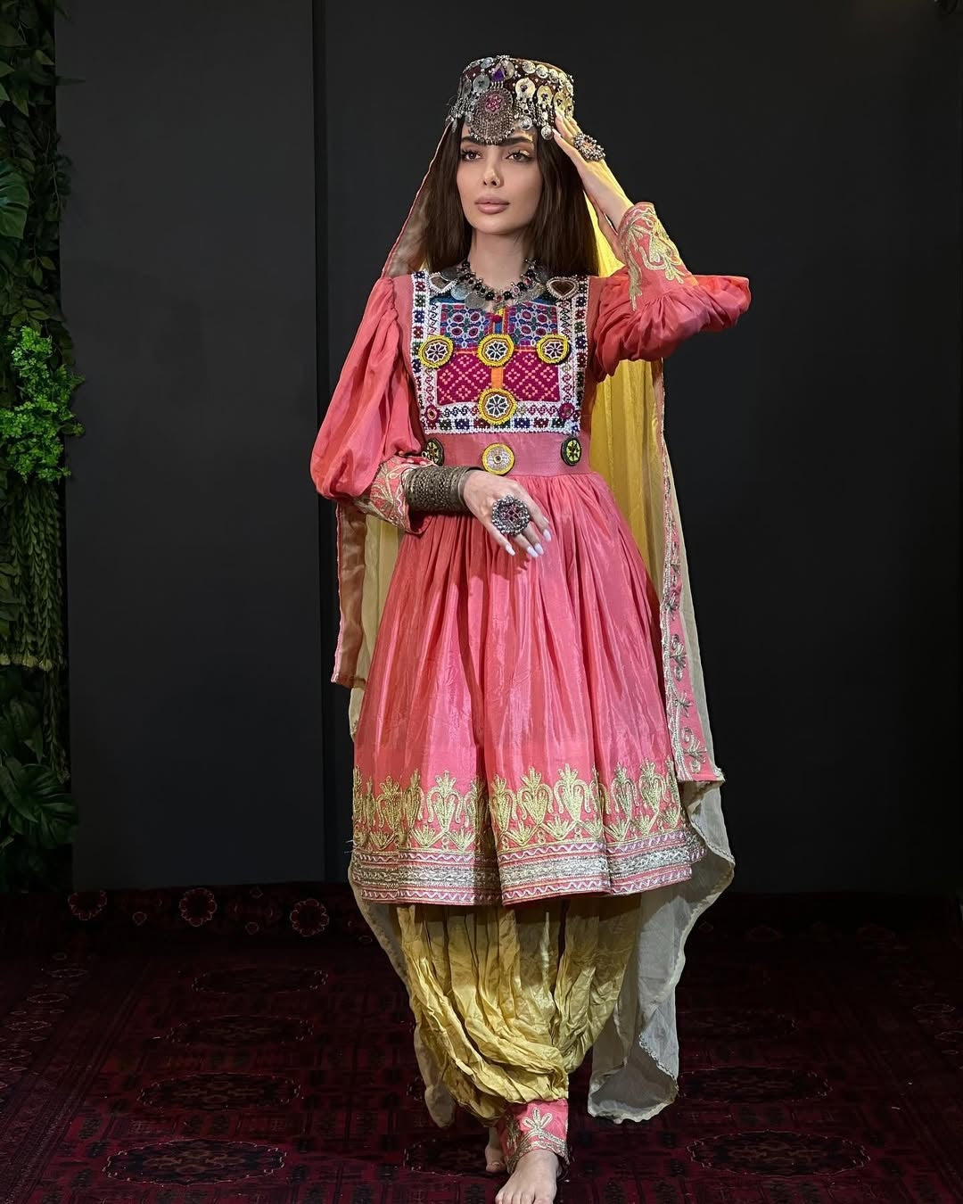 Royal Heritage Afghan Dress