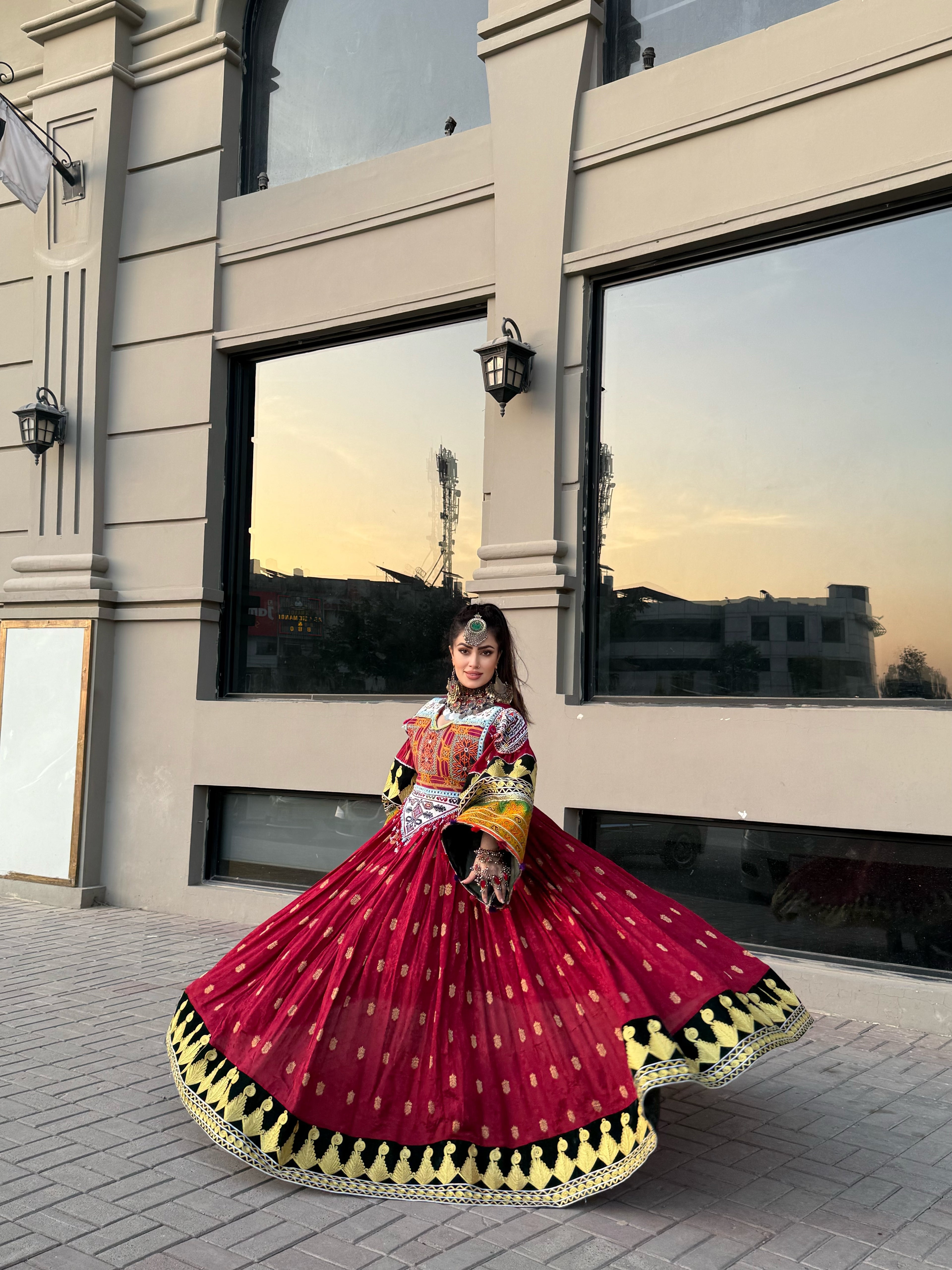 Ruby Heritage Gown