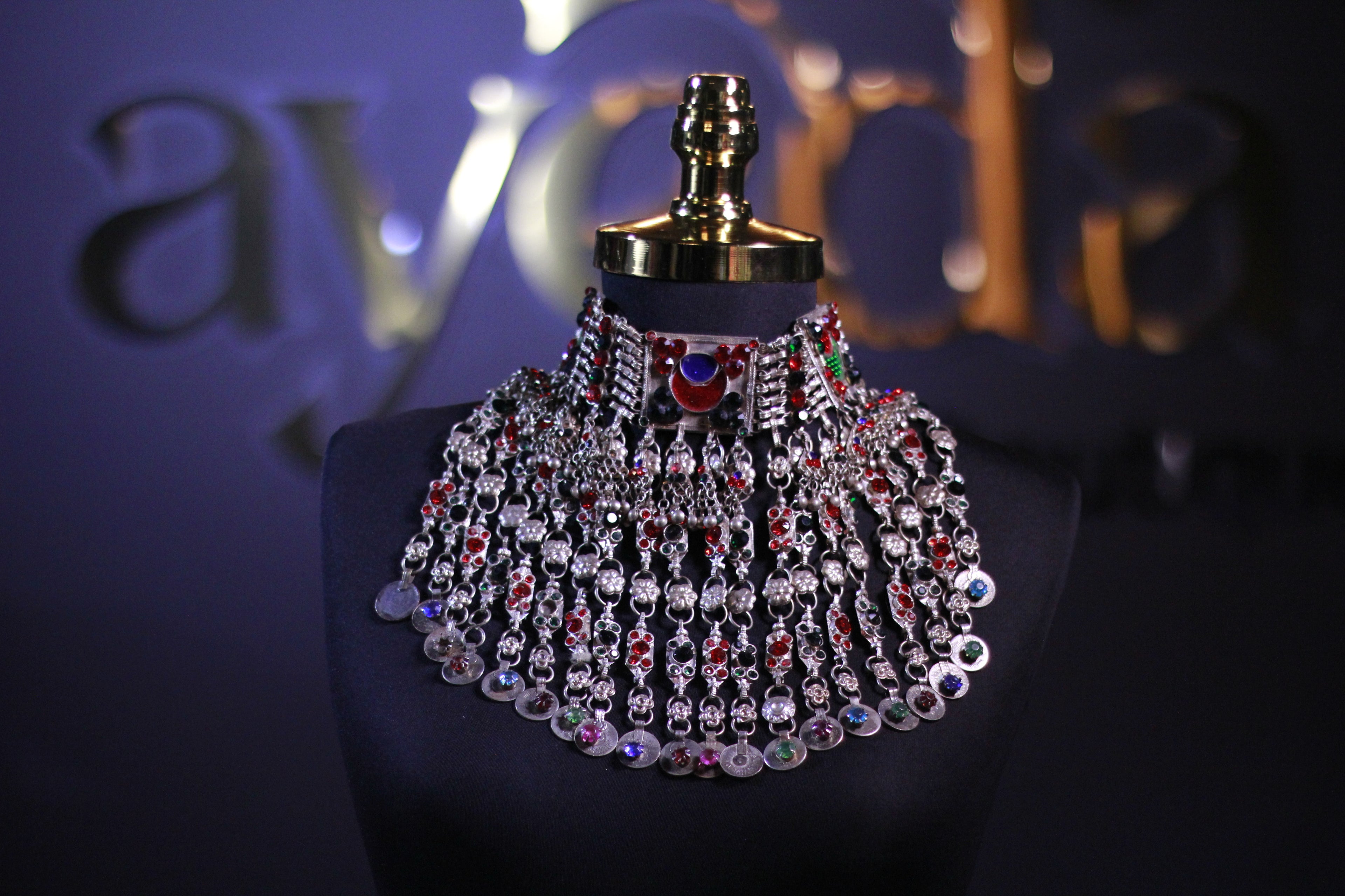 Imperial Ruby & Azure Choker