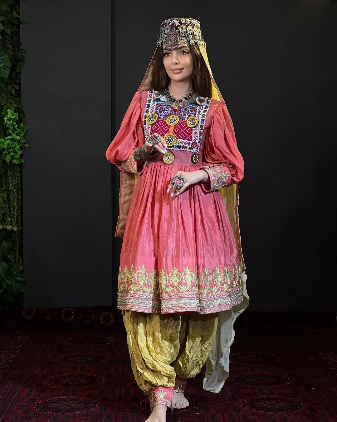 Royal Heritage Afghan Dress