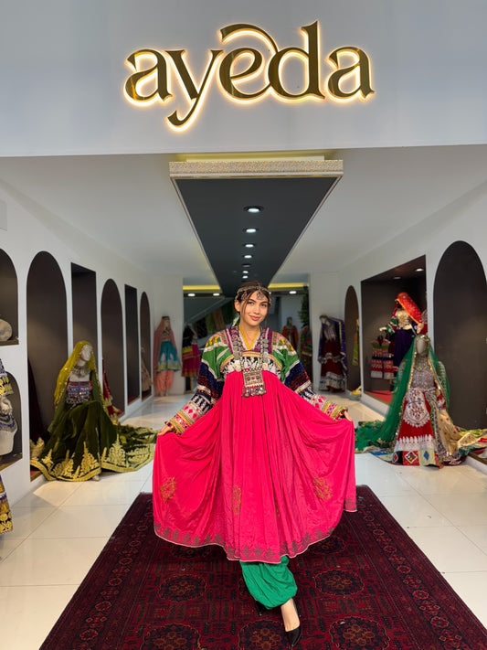 Kandahari Pink Dress