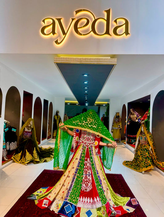 Majestic Kuchi Wedding Dress