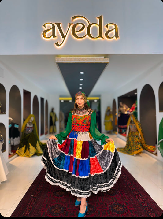Traditional Afghan Nomadic Attire