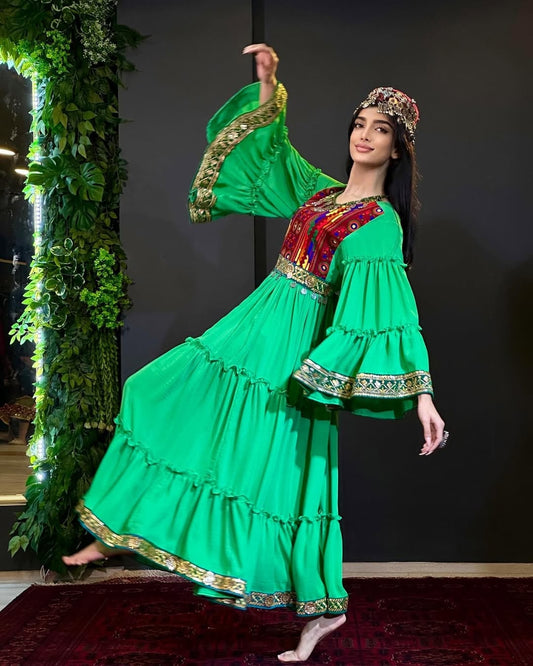 Traditional Afghan Kuchi Dress