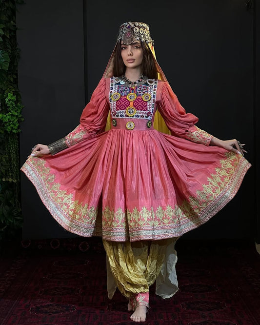 Royal Heritage Afghan Dress