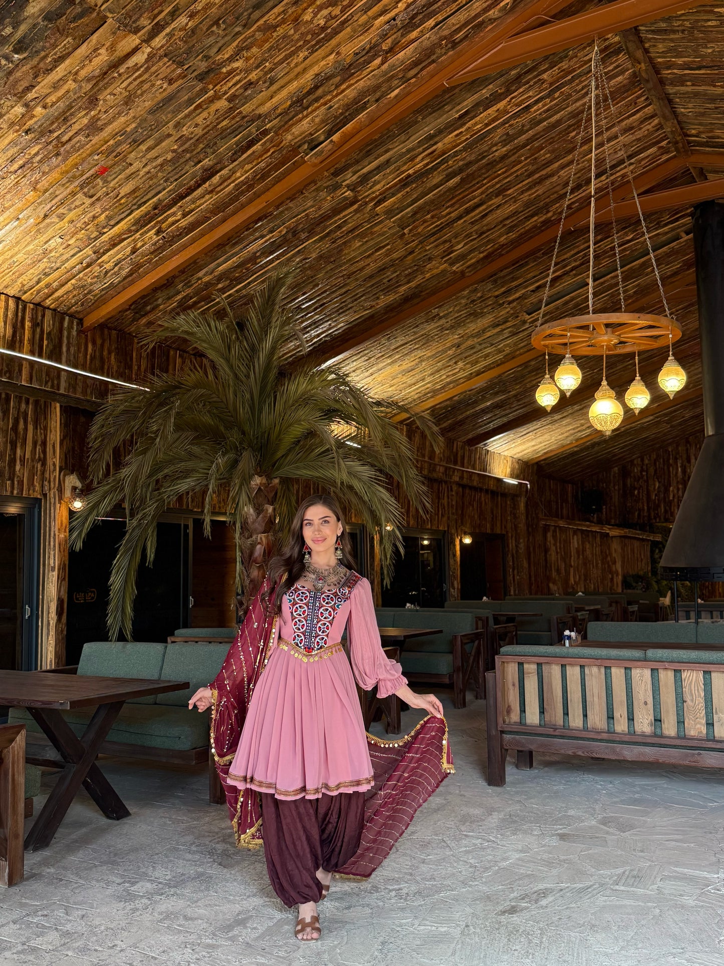 Blush & Bold - A Dance of Tradition and Elegance