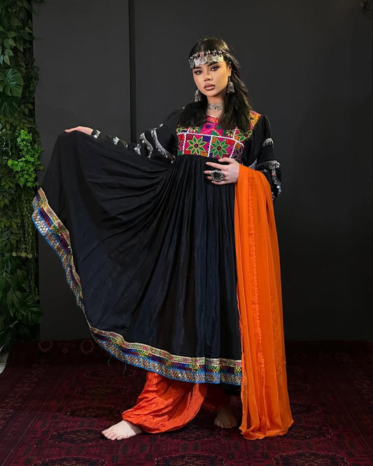 Majestic Afghan Kuchi Dress