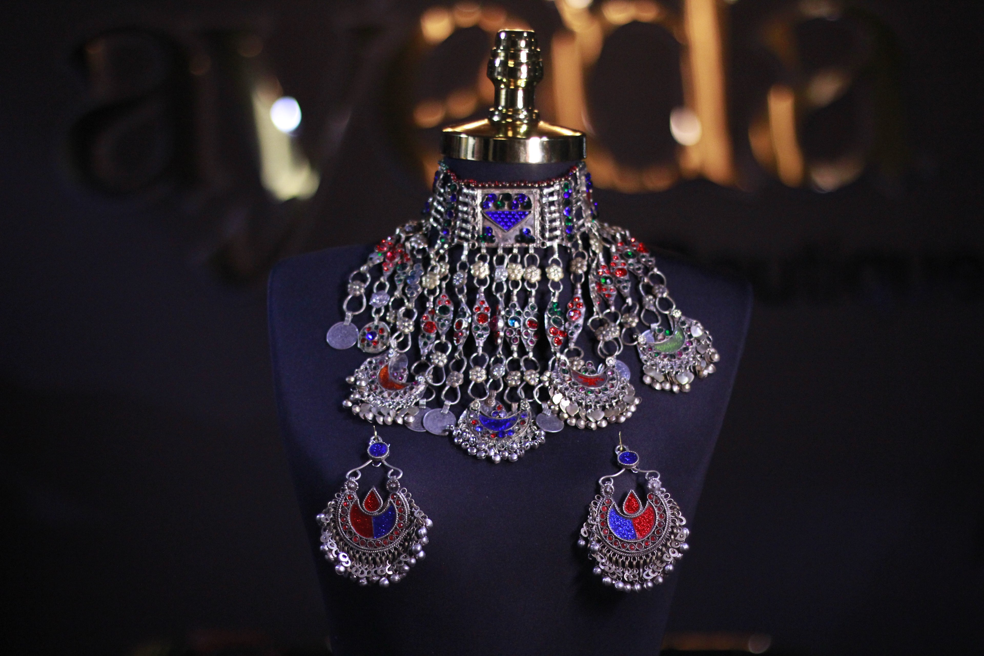 Royal Lapis & Ruby Set
