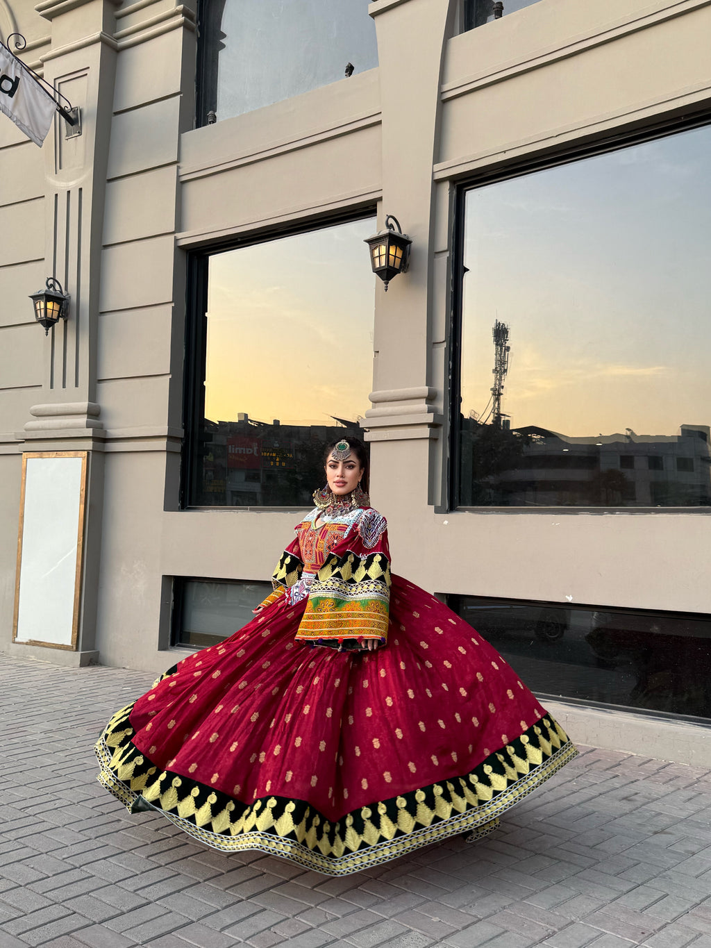 Ruby Heritage Gown