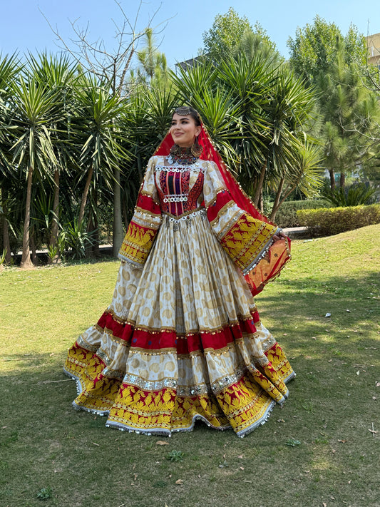 Golden Kuchi Princess Dress