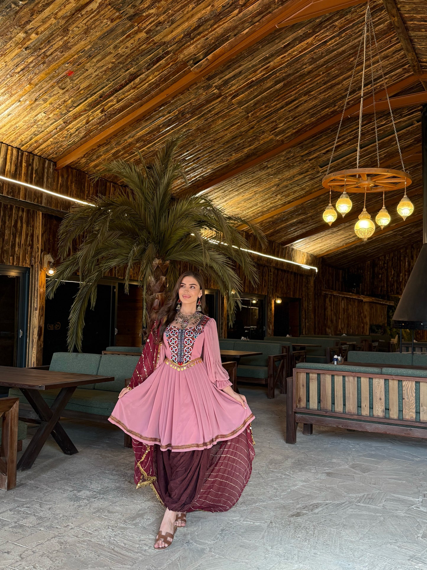 Blush & Bold - A Dance of Tradition and Elegance